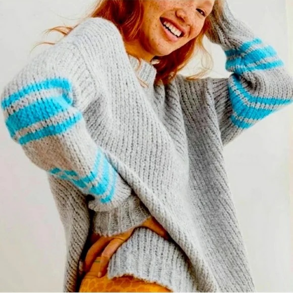 Aerie Mohair Wool blend Aerie Overized Sweater - Picture 1 of 4